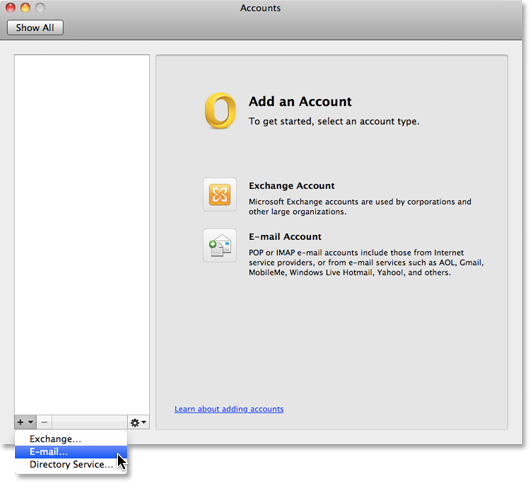 issues with outlook for mac 2011 and impa