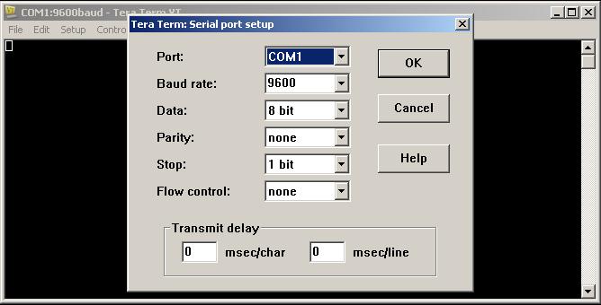 teraterm script serial port